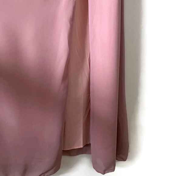 Tobi Into You Mauve Ruffle Top Dress size L - Picture 6 of 12